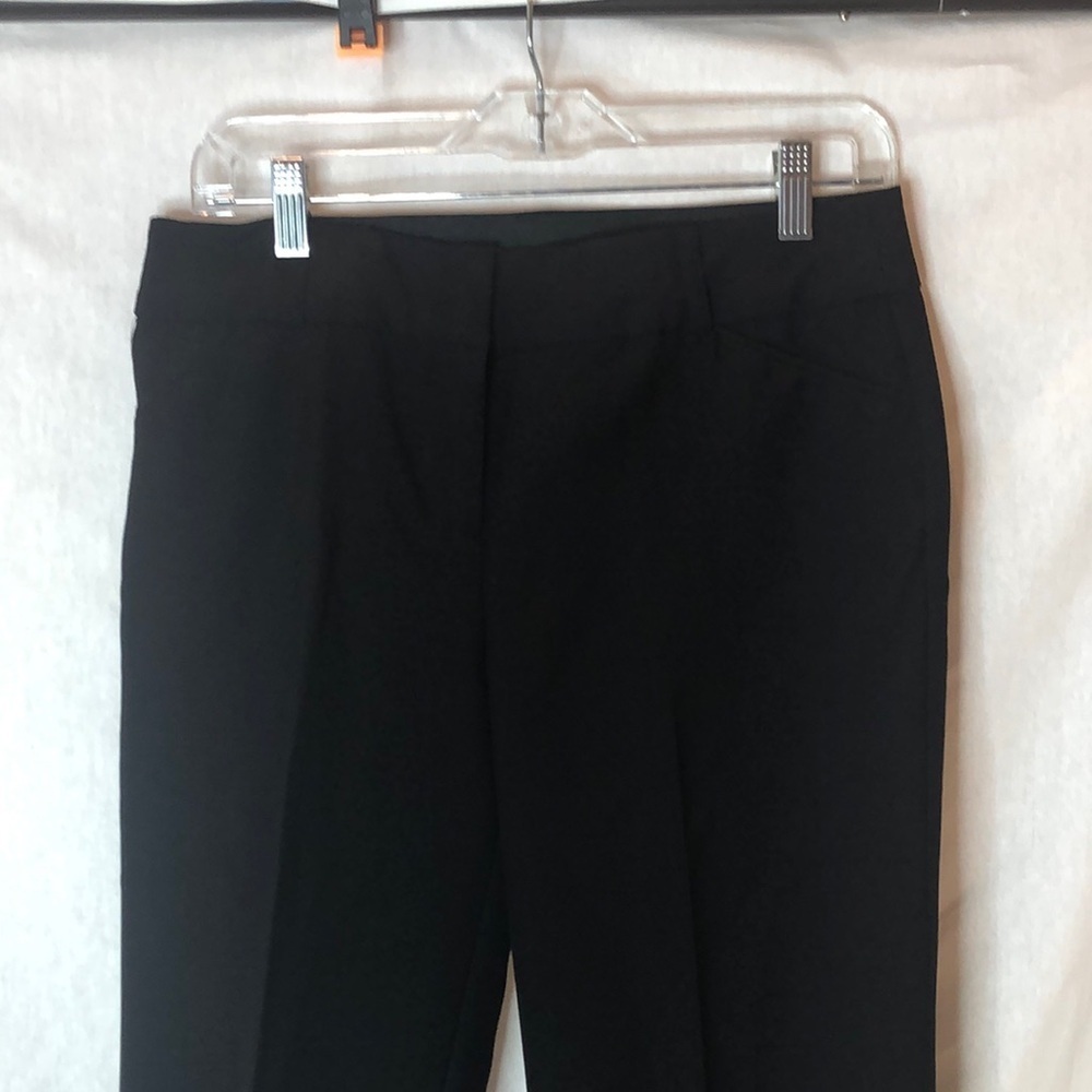 NWT Cato Sleek Black Dress Business Pants Elastic Waist women’s 8P - Picture 8 of 13
